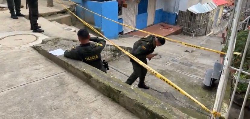 Explosión de granada en Bucaramanga.