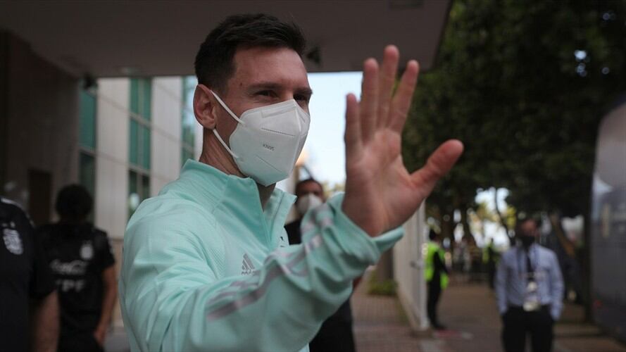 Futbolista argentino Lionel Messi. Foto: Gustavo Pagano/Getty Images