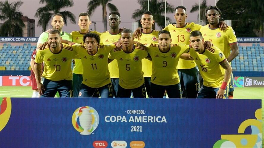 Selección Colombia en la Copa América 2021. Foto: Colprensa