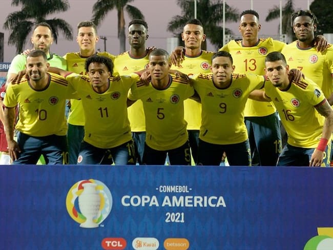 Selección Colombia en la Copa América 2021. Foto: Colprensa