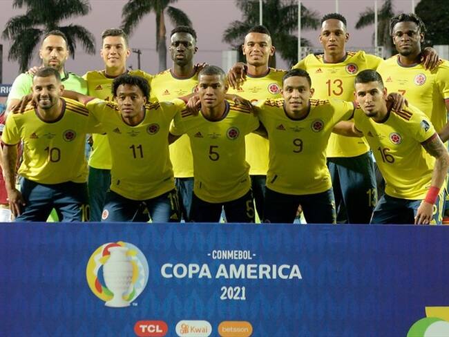 Selección Colombia en la Copa América 2021. Foto: Colprensa