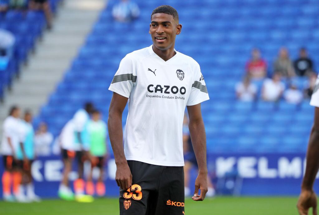 Cristhian Mosquera, futbolista colombo-español. Foto: Joan Valls/Urbanandsport/NurPhoto/Getty Images