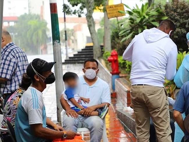 Cali activó puente humanitario para población migrante. Foto: Cortesía