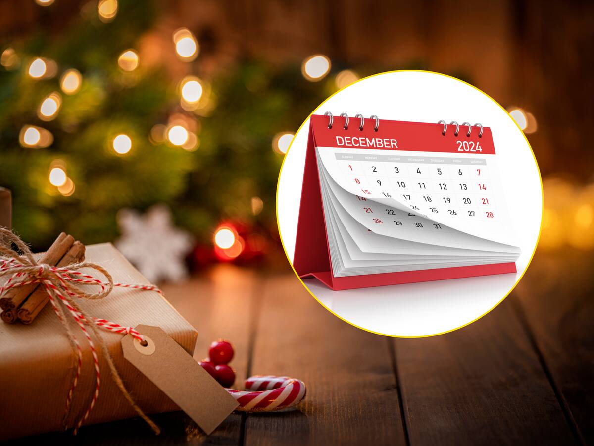 ¿Cuándo son los festivos de diciembre? Este año cae uno en fin de semana