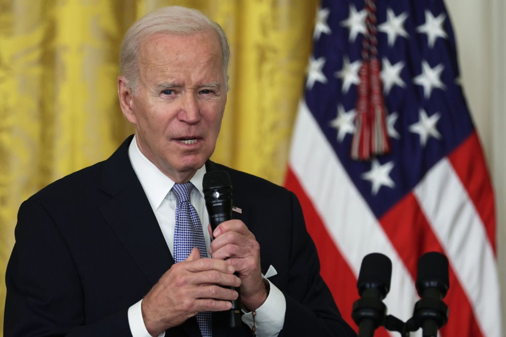 Joe Biden. (Photo by Alex Wong/Getty Images)