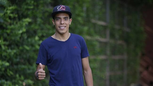 El exciclista Jarlinson Pantano contó en Sigue La W qué está pasando con su tienda en Cali, la cual ha sido atacada dos veces. . Foto: Colprensa - Álvaro Tavera