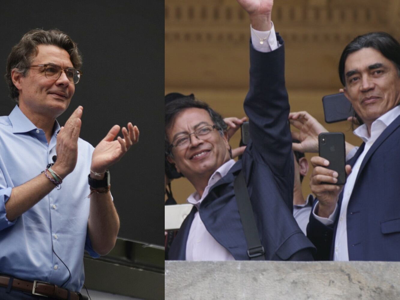 Gustavo Bolívar plantea la opción de ver a Petro como presidente y a Alejandro Gaviria como alcalde de Bogotá / FOTO: Colprensa