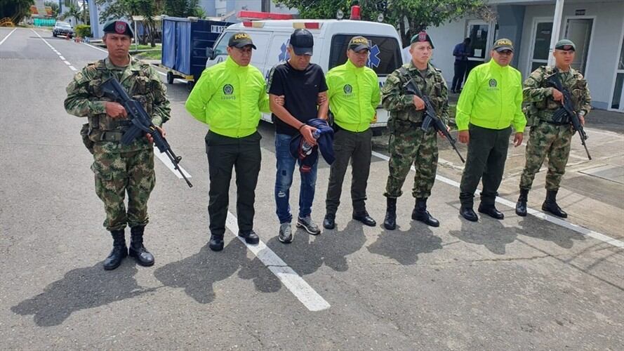 Capturan a uno de los narcotraficantes más buscados en Cauca . Foto: Ejército