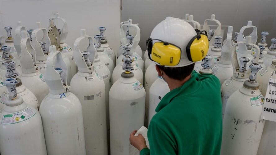 En Sigue La W, varias voces explicaron lo que esta pasando con el oxígeno en Colombia. . Foto: Colprensa - Mariano Vimos