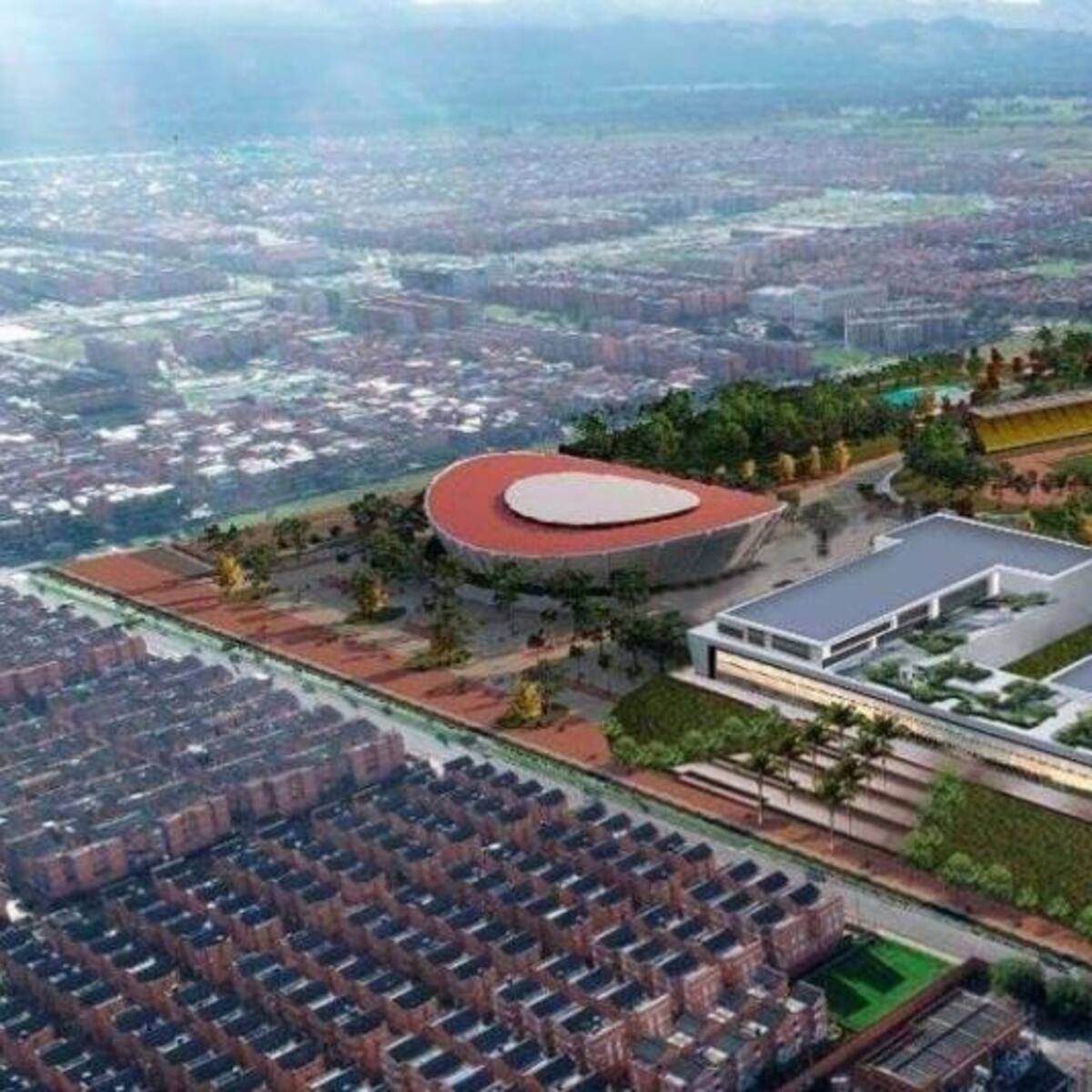 Complejo deportivo en Bogotá tiene problemas de construcción: el terreno era un botadero de basura