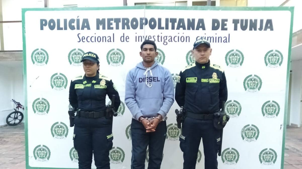 Capturado en Tunja hombre de nacionalidad extranjera que tenía requerimiento de Interpol