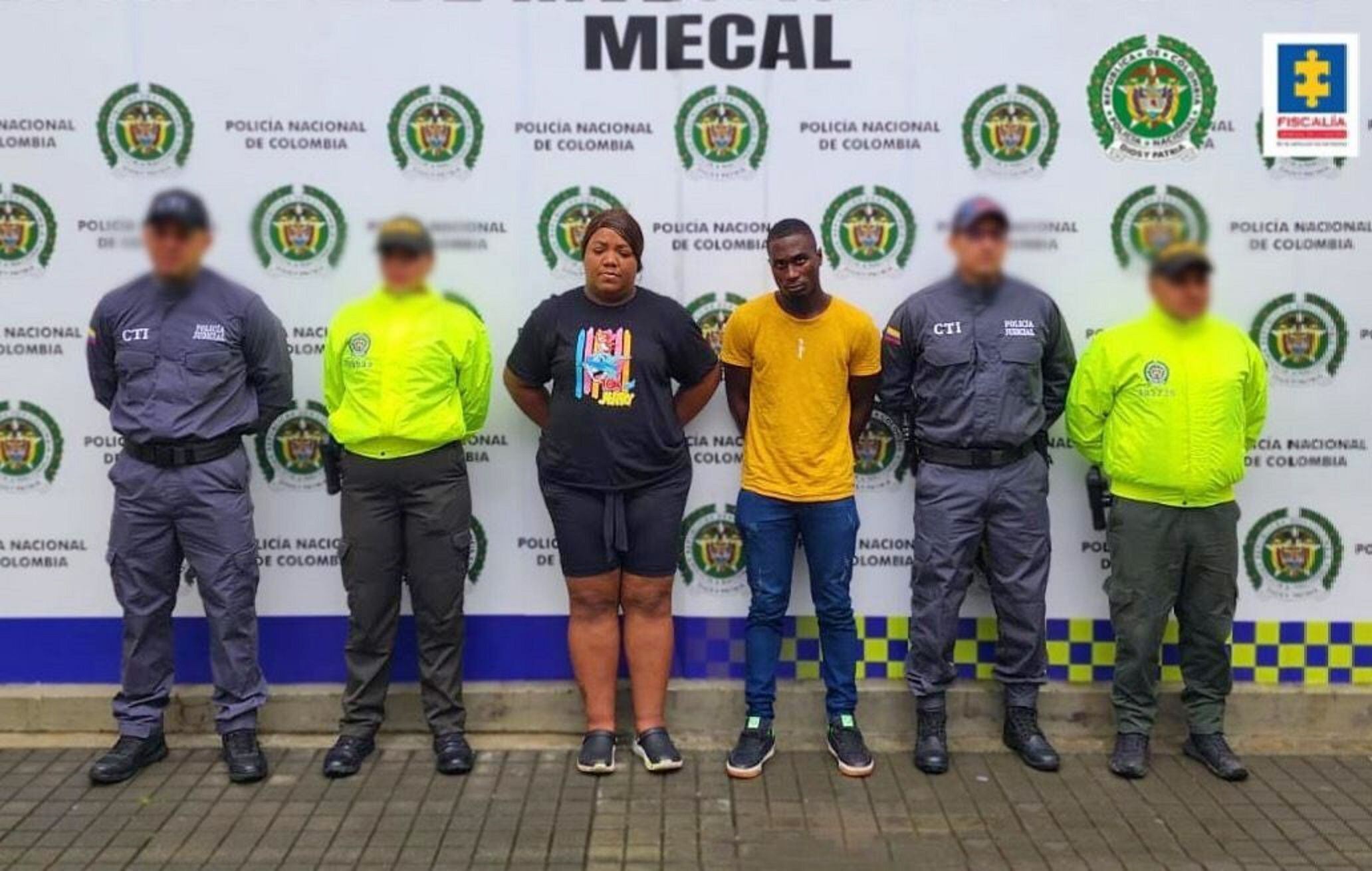 Una mujer identificada Laydy Joanna Valencia Cobo, planeó el crimen y le pagó a un sicario para cometer el doble crimen. Foto: Fiscalía.