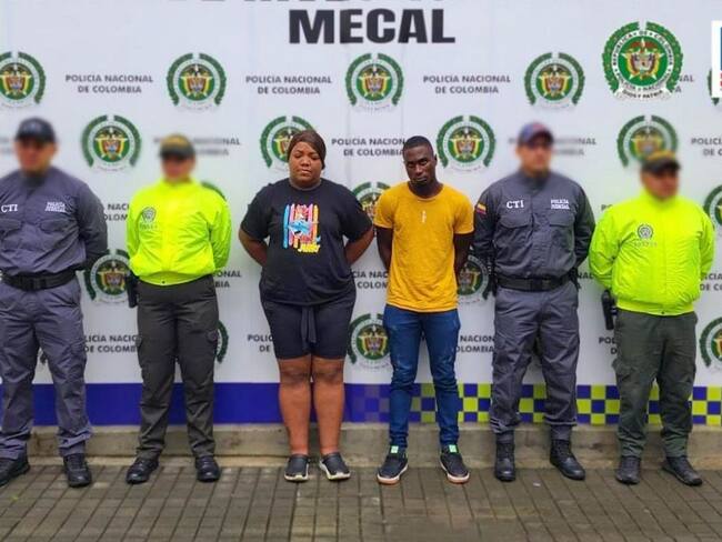 Una mujer identificada Laydy Joanna Valencia Cobo, planeó el crimen y le pagó a un sicario para cometer el doble crimen. Foto: Fiscalía.