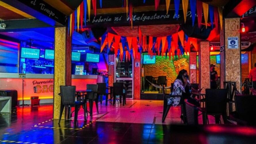 Comerciantes y dueños de establecimientos nocturnos piden ayuda del Gobierno para no cerrar. . Foto: Suministrada