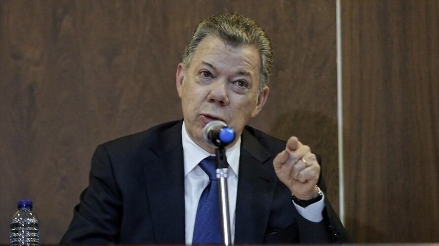 Juan Manuel Santos . Foto: Colprensa-Diego Pineda