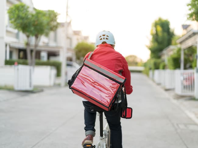 Repartidor imagen de referencia. Foto: Getty Images.