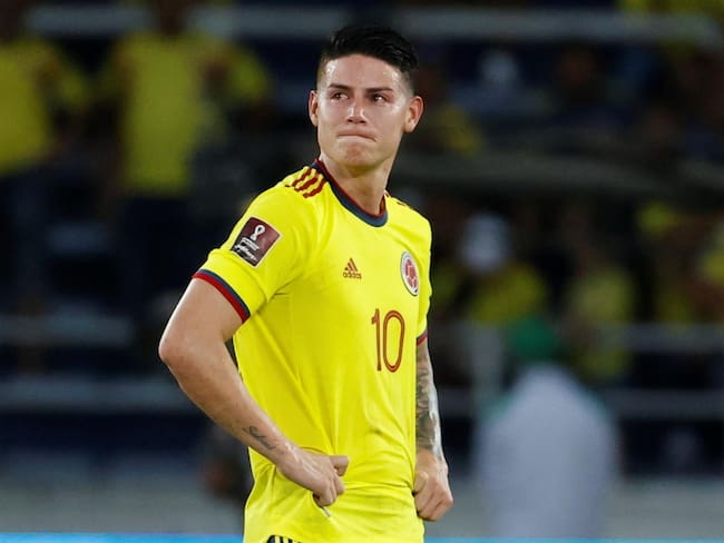 James Rodríguez luego del partido Colombia VS Perú por eliminatorias al mundial Catar 2022