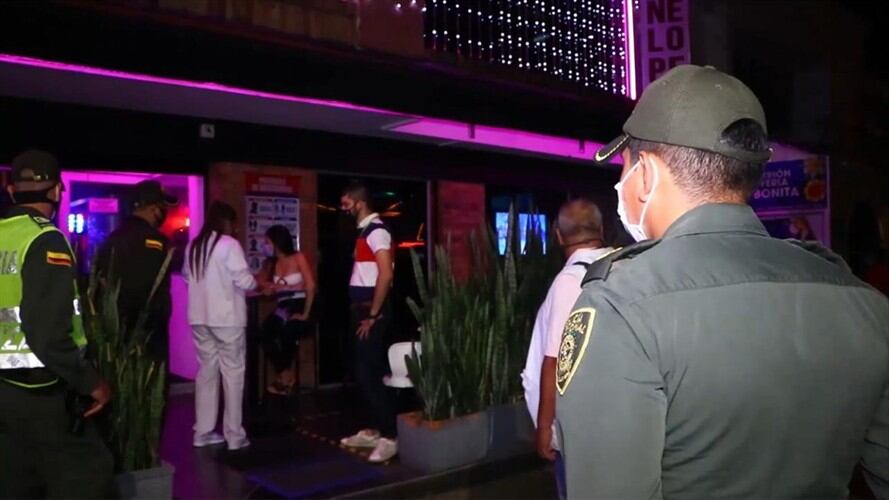 Varios videos que se publicaron en redes sociales mostraron la violación del toque de queda en Bucaramanga y su área metropolitana. Foto: Policía Bucaramanga