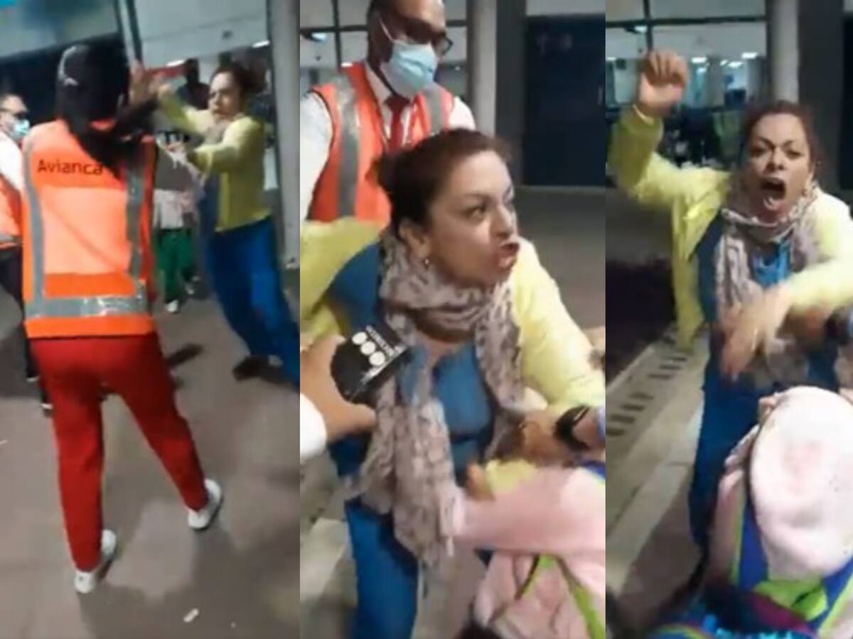 Video: pasajera agredió a empleados de Avianca porque le pidieron un registro civil