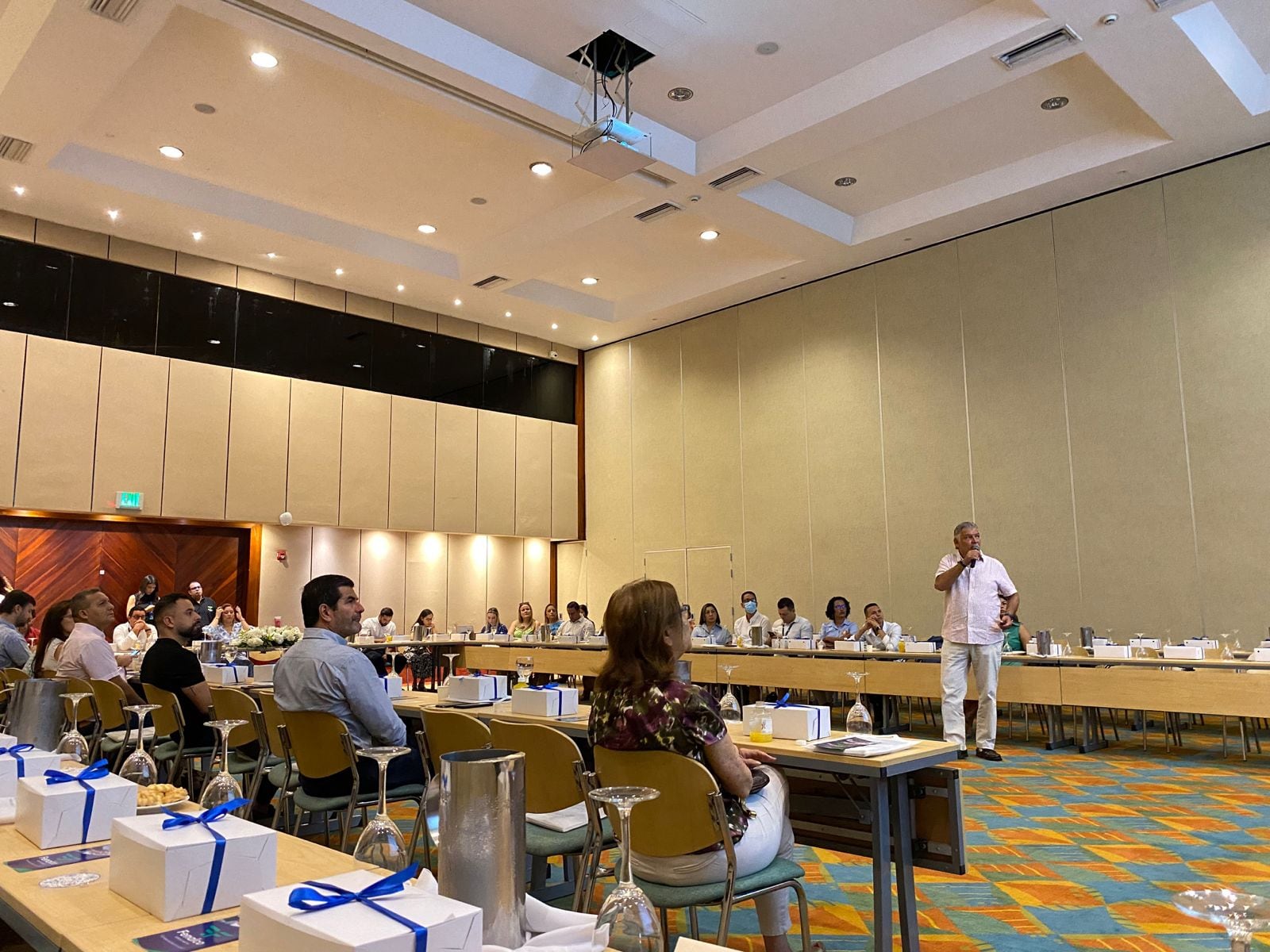 Fenalco lideró el foro ‘La reforma laboral que Colombia necesita’. Foto: Foro en Santa Marta/  Heiner Escobar.