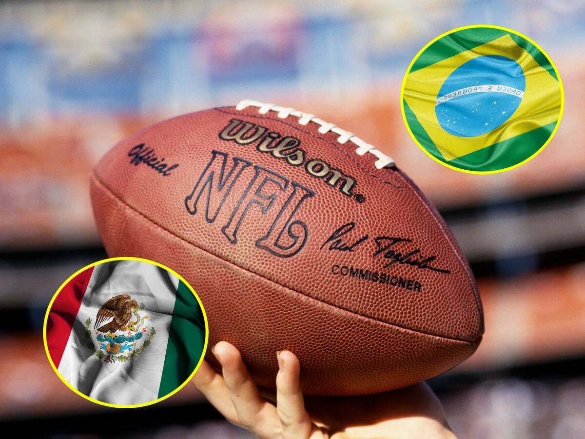 NFL anunció que la liga tendrá partidos en México y Brasil para el 2025