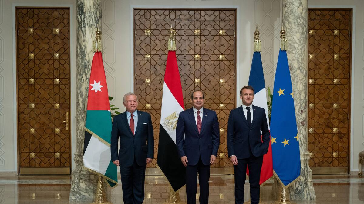 Gaza debe ser gobernada solo por la Autoridad Palestina, según Francia, Egipto y Jordania