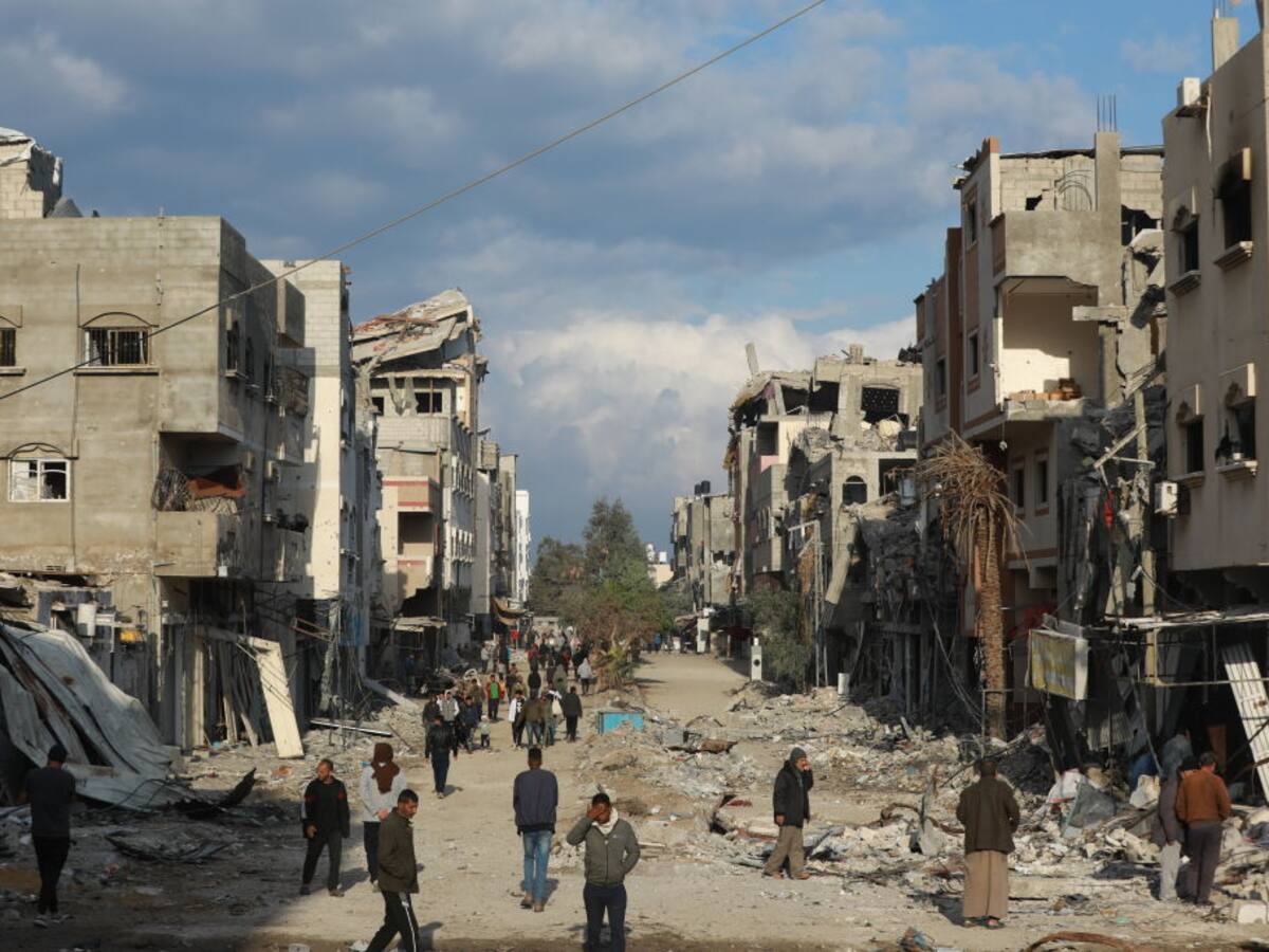 Ataques israelíes provocaron gran estampida en donde murieron 16 personas en Gaza