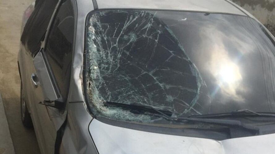 Los cabildantes resultaron ilesos de este hecho que se registró en horas de la noche del pasado 19 de febrero en la vía Lorica-Moñitos. . Foto: cortesía carro de concejales accidentados