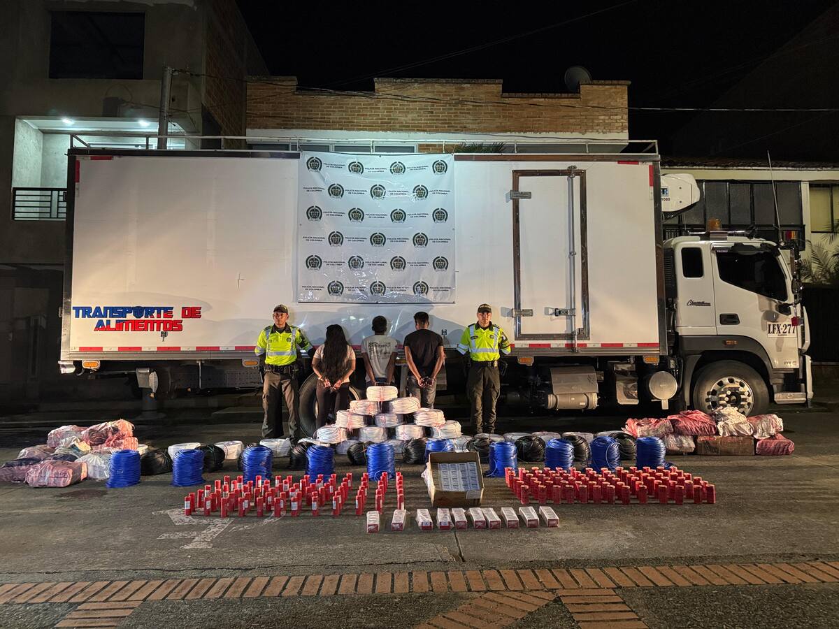 Policía incautó un cargamento con más de $250 millones en material explosivo