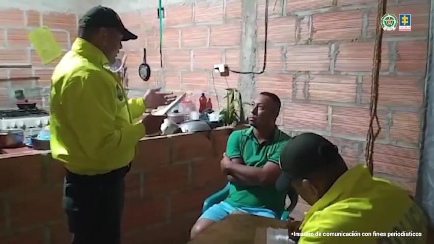 Condenan a exconcejal por apoyar al Clan del Golfo en la ejecución de ataques contra la fuerza pública. Foto: captura de video Fiscalía.