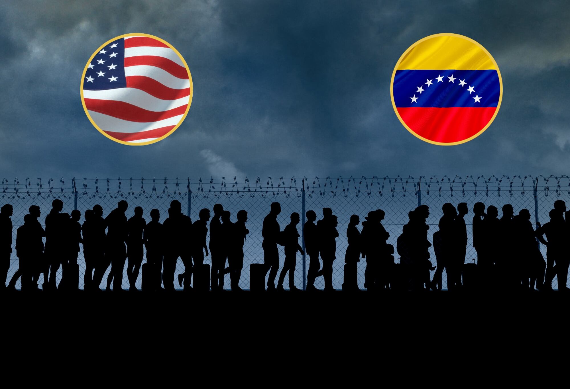 Imagen de referencia de migrantes. FOTO: Getty Images