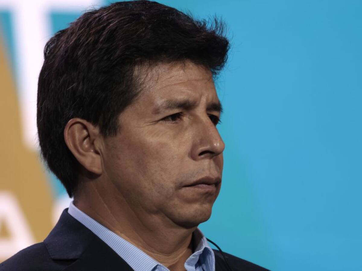 Juez peruano dicta siete días de detención preliminar contra Pedro Castillo