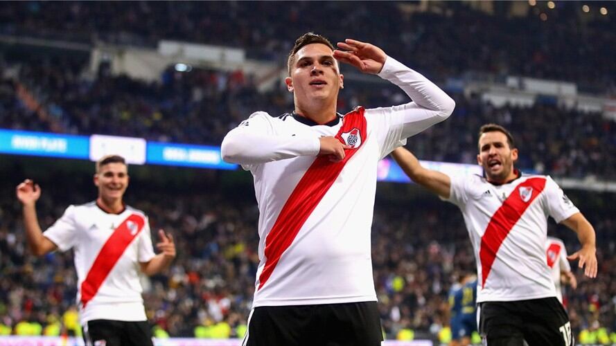 Juan Fernando Quintero enamoró con su juego al presidente del Real Madrid. Foto: Getty