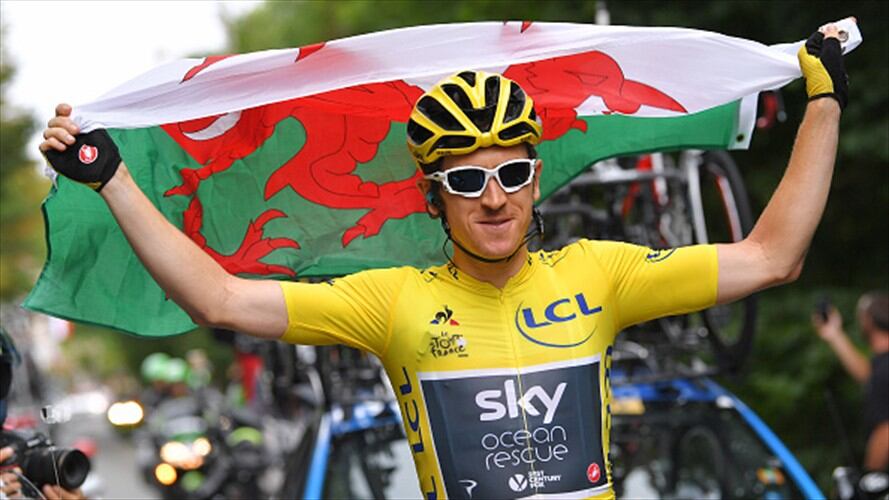 Geraint Thomas: "Tenía la sensación de estar flotando". Foto: Getty Images