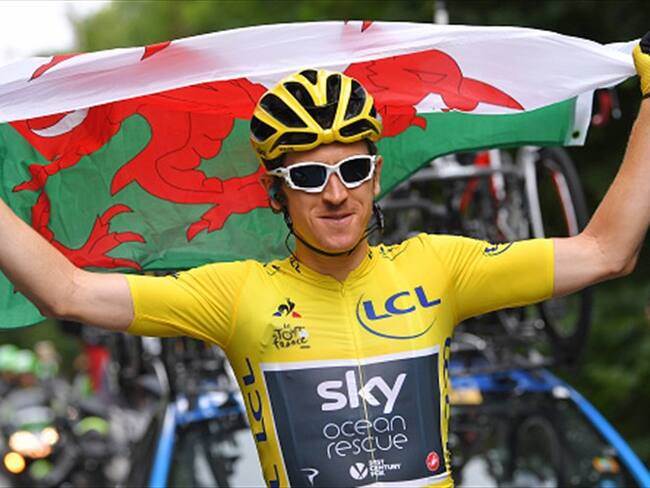 Geraint Thomas: "Tenía la sensación de estar flotando". Foto: Getty Images