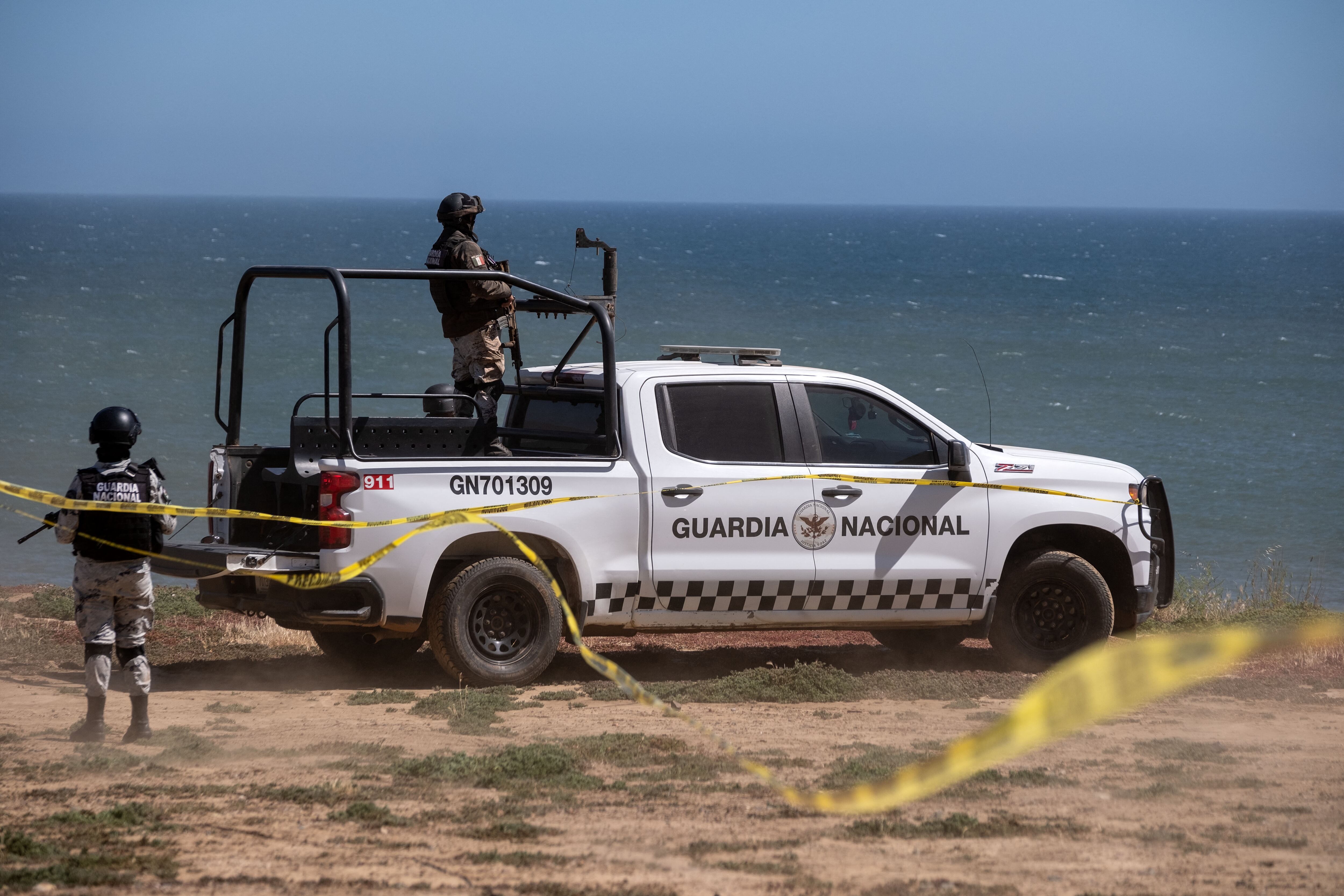 Guardia Nacional mexicana. FOTO: GUILLERMO ARIAS/AFP via Getty Images