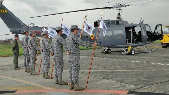 el capitán Enrique Amaya Díaz, el técnico segundo Wilmer Yesid Maecha Martínez y el técnico tercero Yerson David Arrieta fallecieron en el accidente . Foto: Colprensa