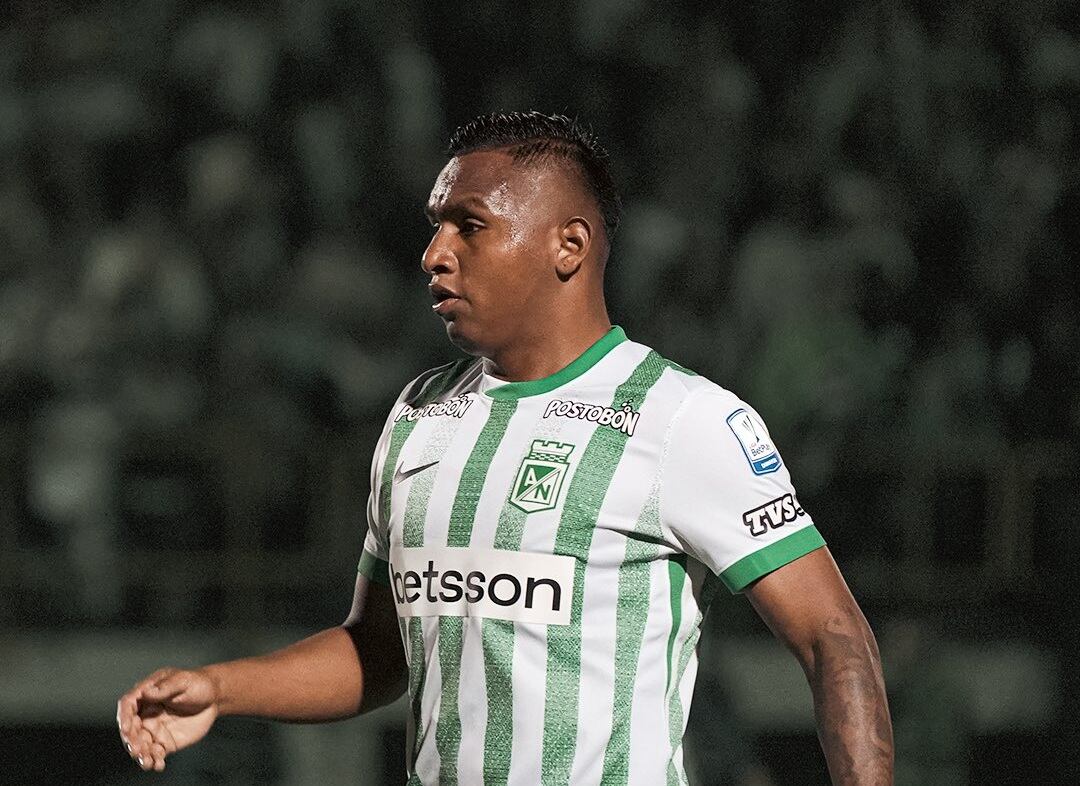 Alfredo Morelos, delantero de Atlético Nacional