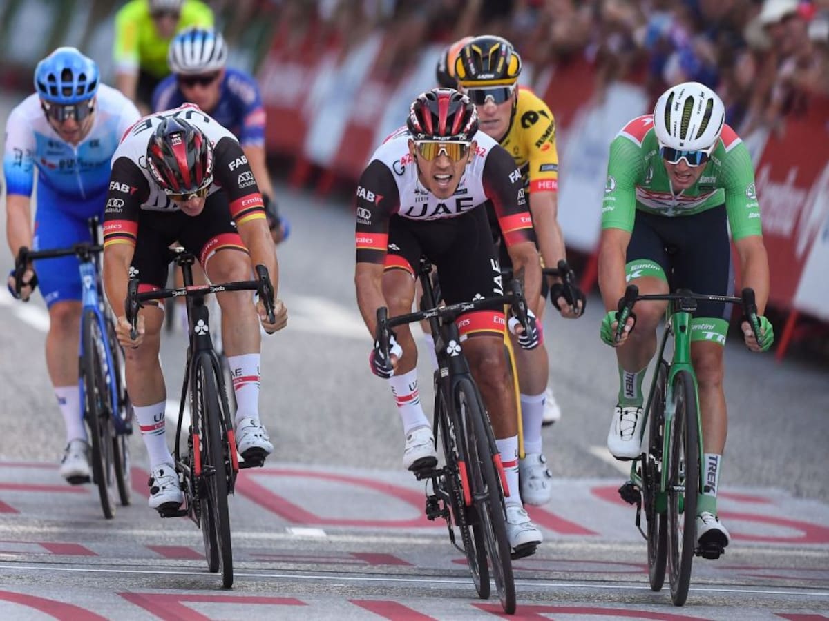 ¡Grande! Juan Sebastián Molano ganó la última etapa de la Vuelta a España