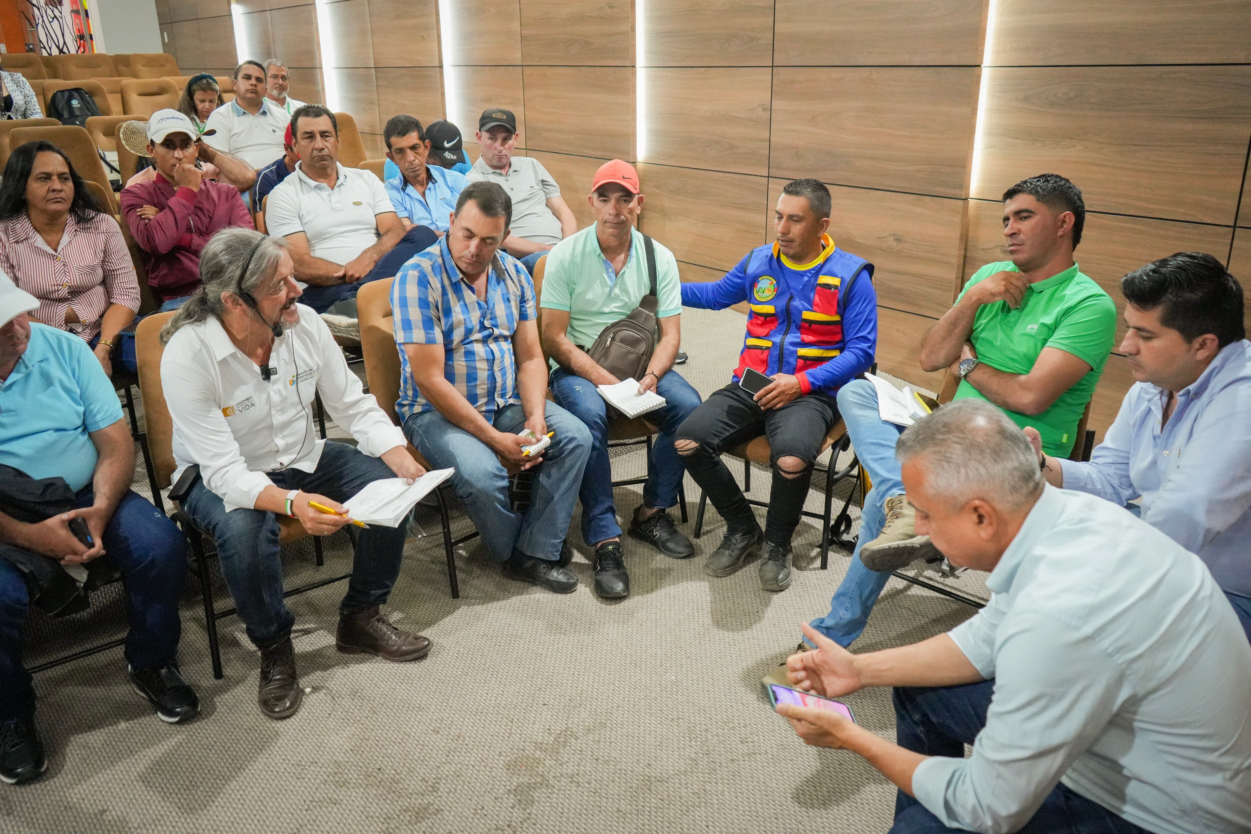 Acuerdos entre cebolleros y ADR. Foto: ADR