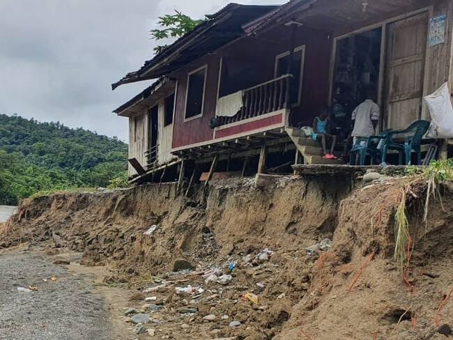 Más de 1.600 familias afectadas por inundaciones en López de Micay, Cauca