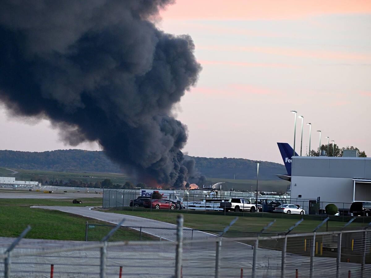 Avión de carga se accidentó en Kentucky y dejó “múltiples” heridos