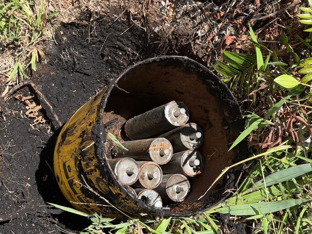 El Ejército destruyó más de 250 kilogramos de explosivos ubicados en tres municipios del Cauca