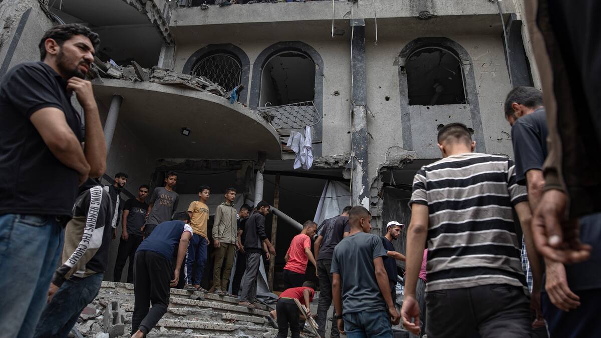 Rescatistas de Gaza reportaron 50 muertos en bombardeos israelíes