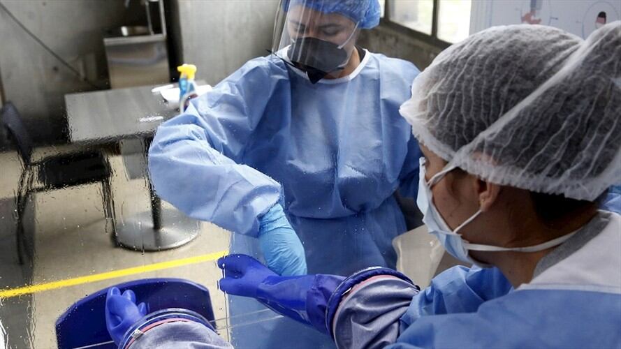 Coronavirus en Colombia. Foto: Efe