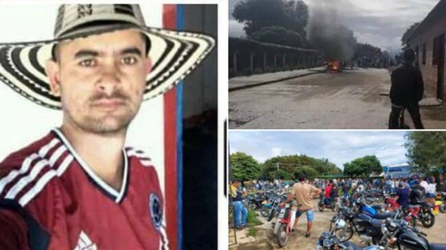 Muere joven en procedimiento de la fuerza pública en el municipio de Ábrego. Foto: Cortesía