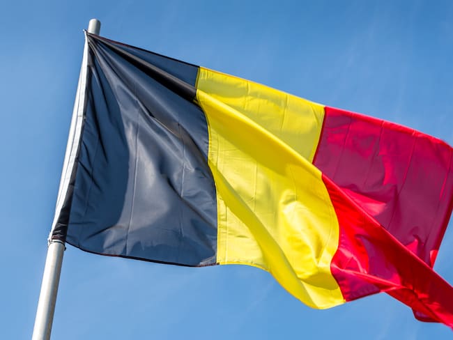 Bandera de Bélgica imagen de referencia. Foto: Getty Images
