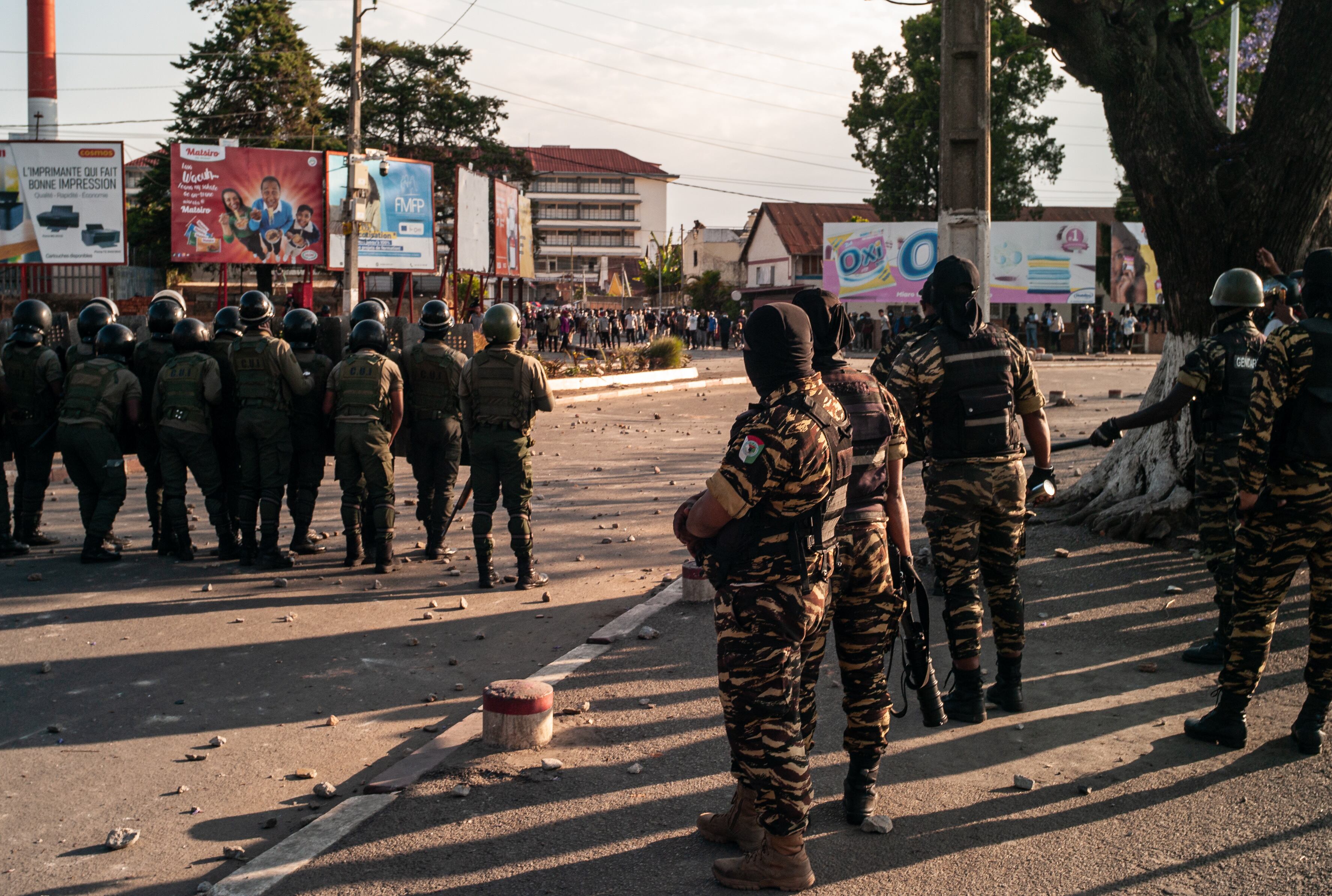 Fuerzas militares en Madagascar. (Photo by Rafalia Henitsoa/Anadolu via Getty Images)
