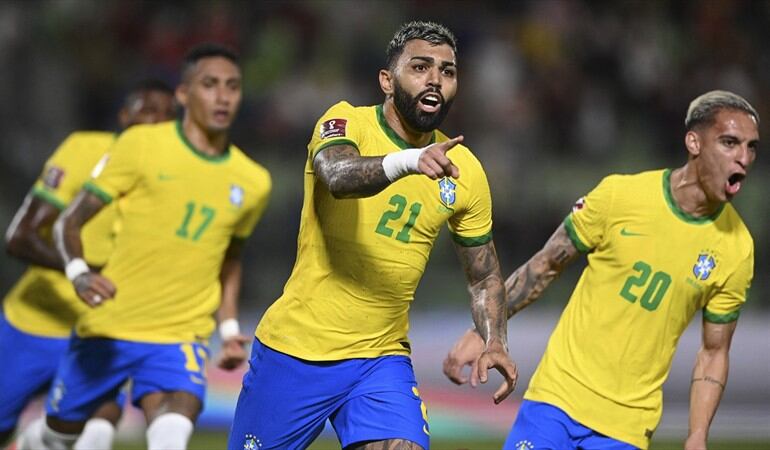 Selección de Brasil. Foto: AFP / Brasil derrontó a Venezuela en la eliminatoria sudamericana