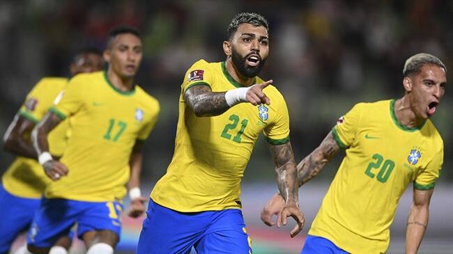 Selección de Brasil. Foto: AFP / Brasil derrontó a Venezuela en la eliminatoria sudamericana